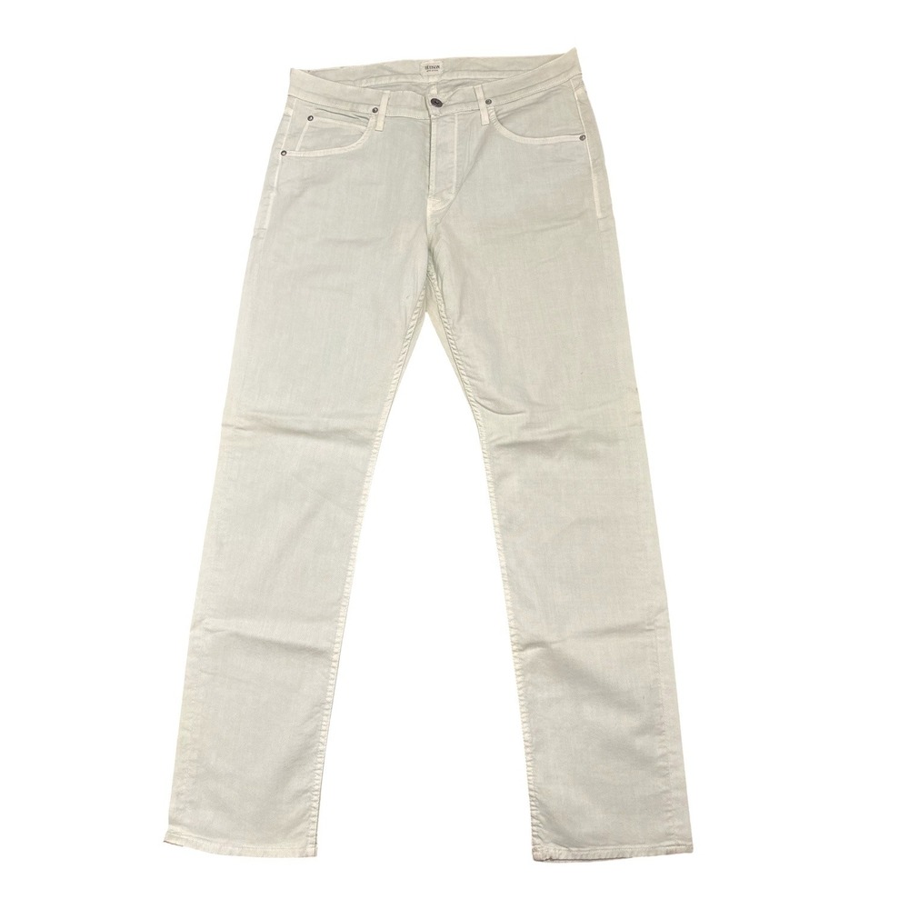 Hudson‎ Byron Straight Leg Jeans Pistachio Green Made in USA Men's Size 36 NWT